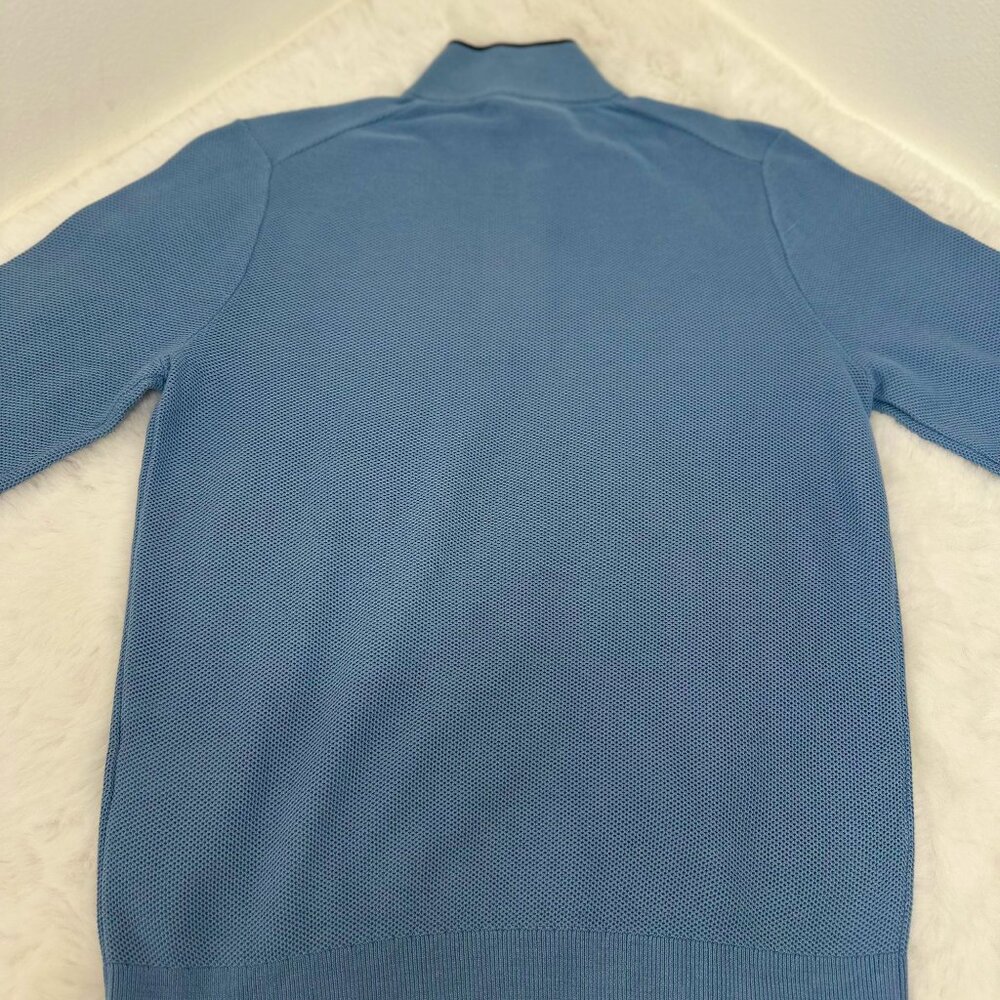 Michael Kors Men’s Quarter-Zip Knit Sweater - Picture 10 of 15